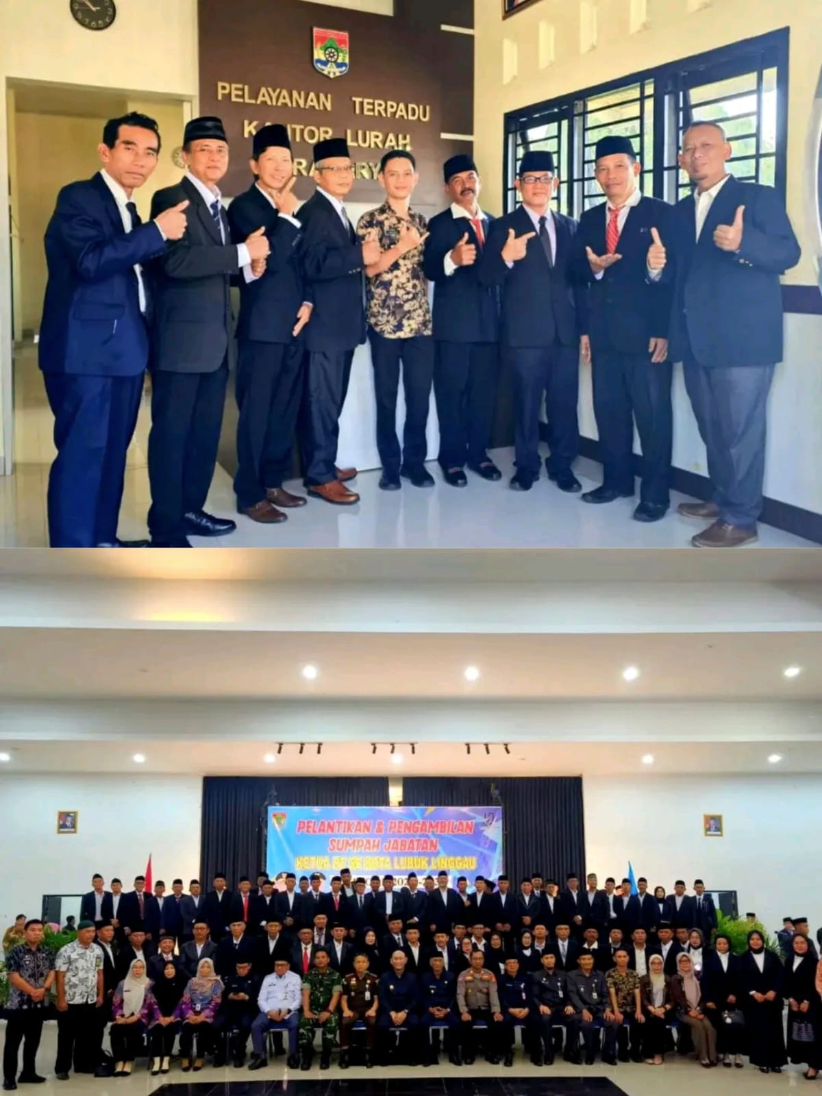 Pelantikan dan Pengambilan Ketua RT